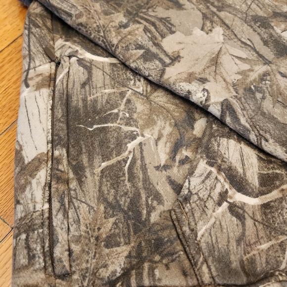 Hollister Brown Camouflage Boxy Fit Hoodie - Picture 2 of 8